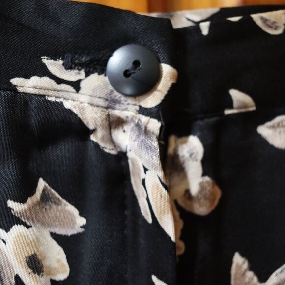 Vintage Streetwear Floral 90s Maxi Skirt Rayon Medium Phoebe Buffay - Picture 7 of 9